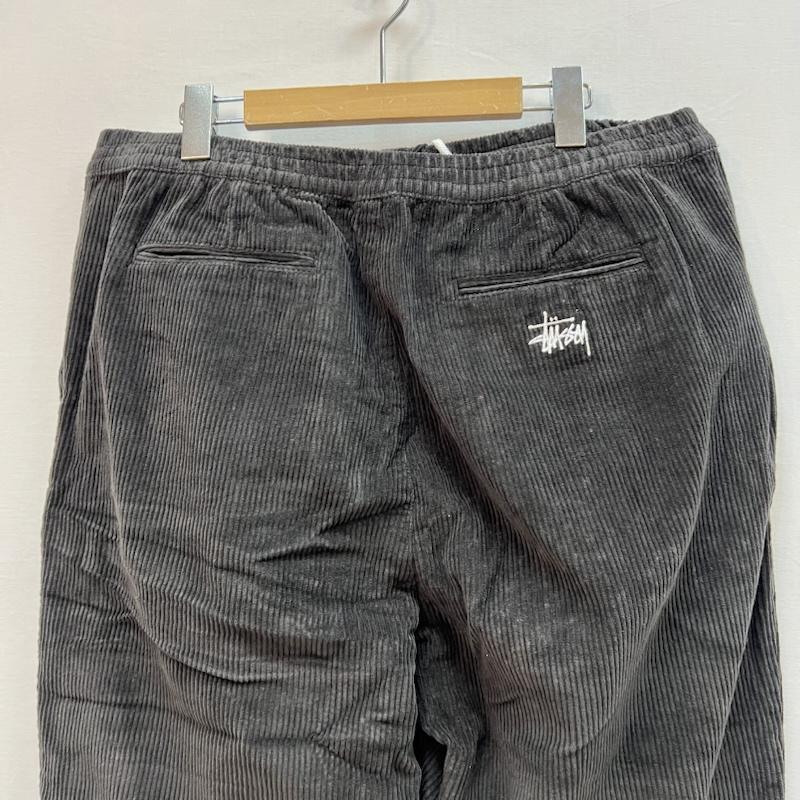 ステューシー STUSSY ボトムス ボトムス コーデュロイ イージーパンツ ウォッシュドブラック 36インチ メンズ USED 古着 中古 50158117