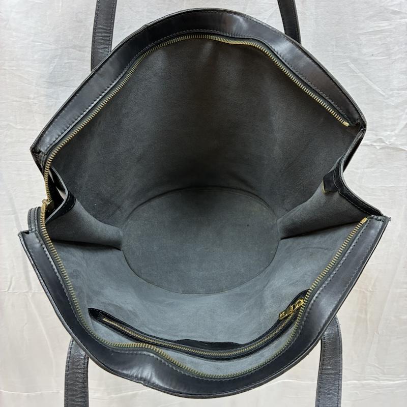 ルイヴィトン LOUIS VUITTON ショルダーバッグ ショルダーバッグ M52262 エピ サンジャック ショッピング 肩掛け レザー ショルダーバッグ 90s 94年 フランス製 - ワンポイント X ロゴ、文字 黒 / ブラック / black レディース USED 古着 中古 50158118