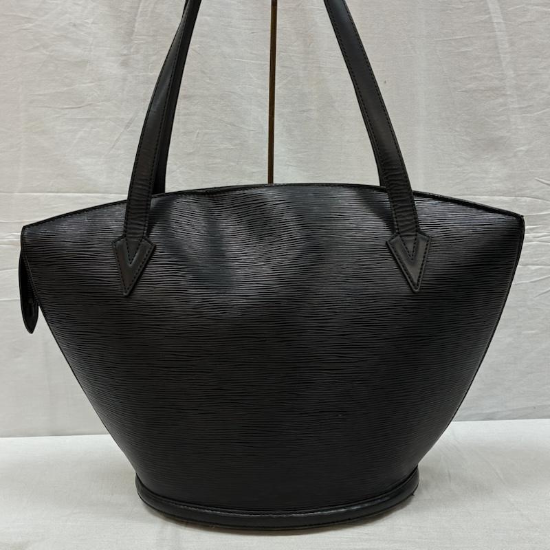 ルイヴィトン LOUIS VUITTON ショルダーバッグ ショルダーバッグ M52262 エピ サンジャック ショッピング 肩掛け レザー ショルダーバッグ 90s 94年 フランス製 - ワンポイント X ロゴ、文字 黒 / ブラック / black レディース USED 古着 中古 50158118