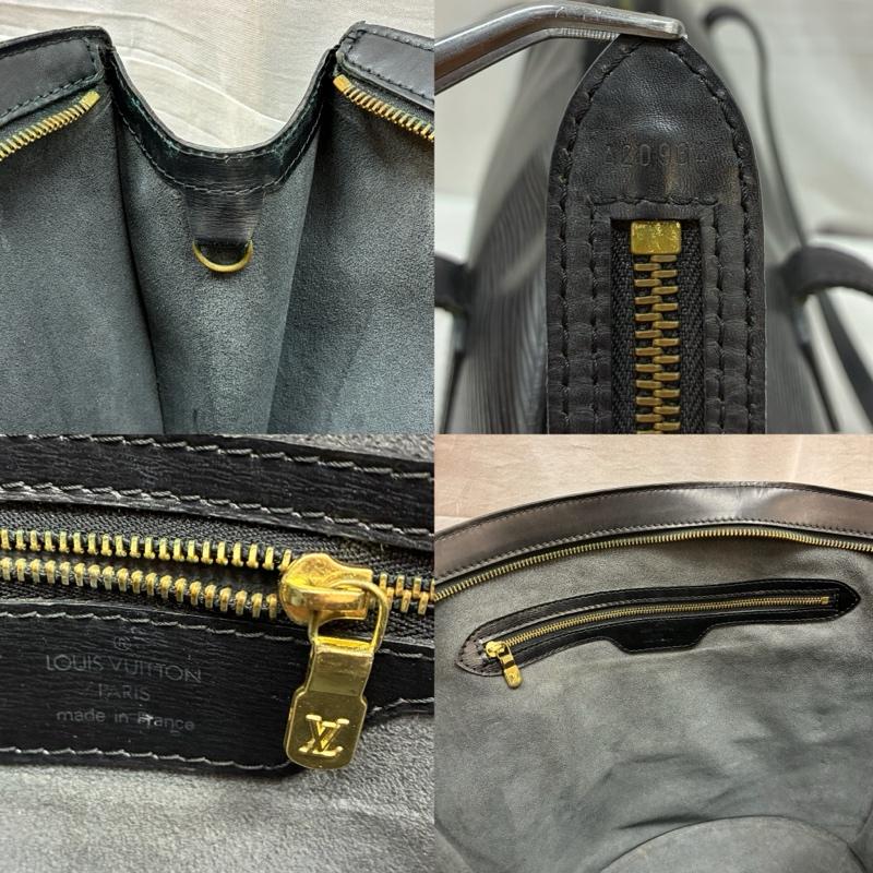 ルイヴィトン LOUIS VUITTON ショルダーバッグ ショルダーバッグ M52262 エピ サンジャック ショッピング 肩掛け レザー ショルダーバッグ 90s 94年 フランス製 - ワンポイント X ロゴ、文字 黒 / ブラック / black レディース USED 古着 中古 50158118