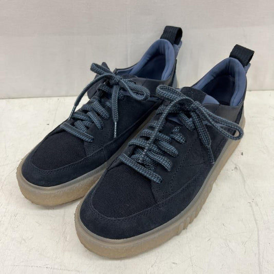 クラークス Clarks スニーカー スニーカー Somerset Lace サマセットレース UK：8 紺 / ネイビー / navy メンズ USED 古着 中古 50158126