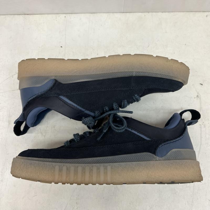 クラークス Clarks スニーカー スニーカー Somerset Lace サマセットレース UK：8 紺 / ネイビー / navy メンズ USED 古着 中古 50158126