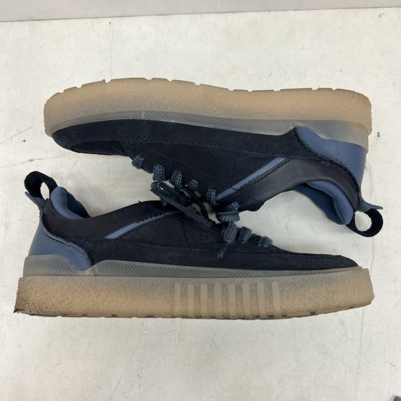 クラークス Clarks スニーカー スニーカー Somerset Lace サマセットレース UK：8 紺 / ネイビー / navy メンズ USED 古着 中古 50158126