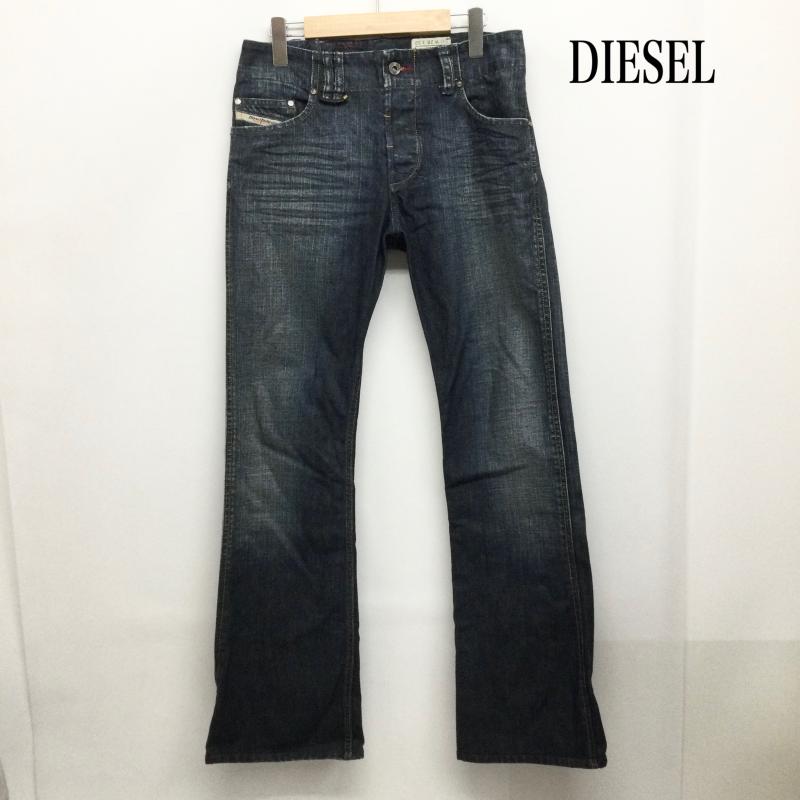 ディーゼル DIESEL パンツ デニム、ジーンズ ディーゼル DIESEL BACKLER SPECIAL デニムパンツ ジーンズ 28インチ 無地 インディゴ / インディゴ / Indigo メンズ USED 古着 中古 50158131