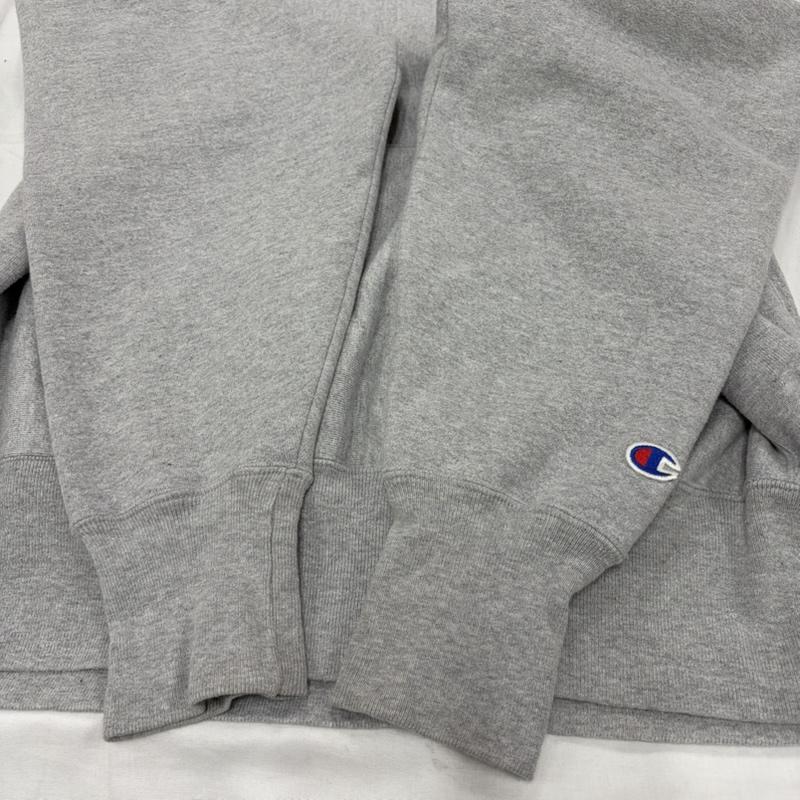 チャンピオン Champion パーカー 長袖 REVERSEWEAVE リバースウィーブ プルオーバー フーディー リメイク パーカー 目無し アーカイブ XL ワンポイント X ロゴ、文字 X 刺繍 灰 / グレー / gray メンズ USED 古着 中古 50158134