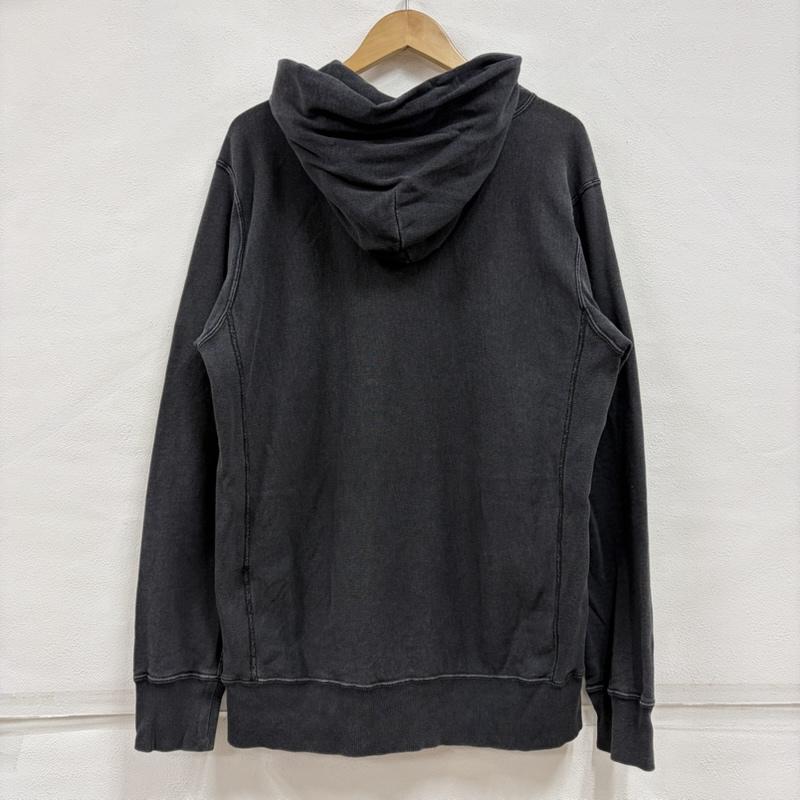 チャンピオン Champion パーカー 長袖 REVERSEWEAVE リバースウィーブ プルオーバー フーディー パーカー 目無し スウェット XL 無地 X ワンポイント X ロゴ、文字 X 刺繍 黒 / ブラック / black メンズ USED 古着 中古 50158136