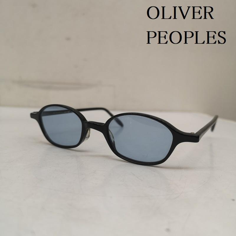 オリバーピープルズ OLIVER PEOPLES めがね・サングラス サングラス 90s ヴィンテージ サングラス OP-561 - 黒 / ブラック / black X 青 / ブルー / blue メンズ USED 古着 中古 50158141