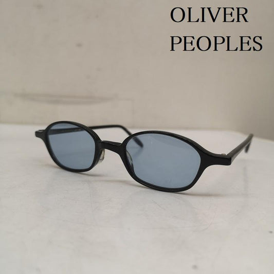 オリバーピープルズ OLIVER PEOPLES めがね・サングラス サングラス 90s ヴィンテージ サングラス OP-561 - 黒 / ブラック / black X 青 / ブルー / blue メンズ USED 古着 中古 50158141