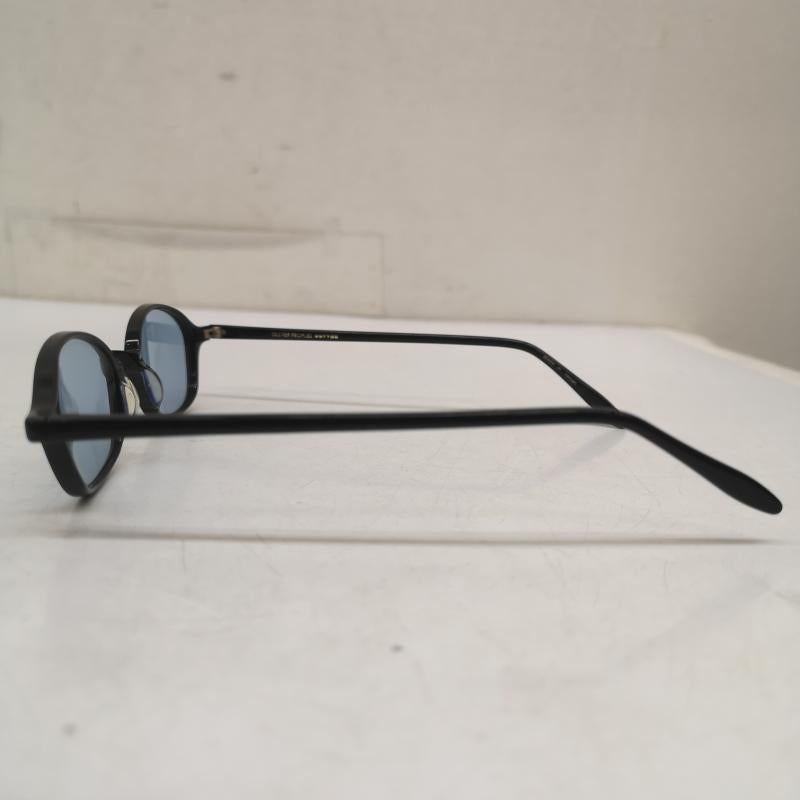 オリバーピープルズ OLIVER PEOPLES めがね・サングラス サングラス 90s ヴィンテージ サングラス OP-561 - 黒 / ブラック / black X 青 / ブルー / blue メンズ USED 古着 中古 50158141