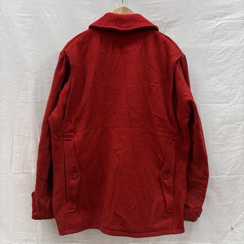 ヴィンテージ VINTAGE ジャケット、上着 ジャンパー、ブルゾン TALON ZIP デカタロン ウール ハンティング ジャケット - 赤 / レッド / red メンズ USED 古着 中古 50158158