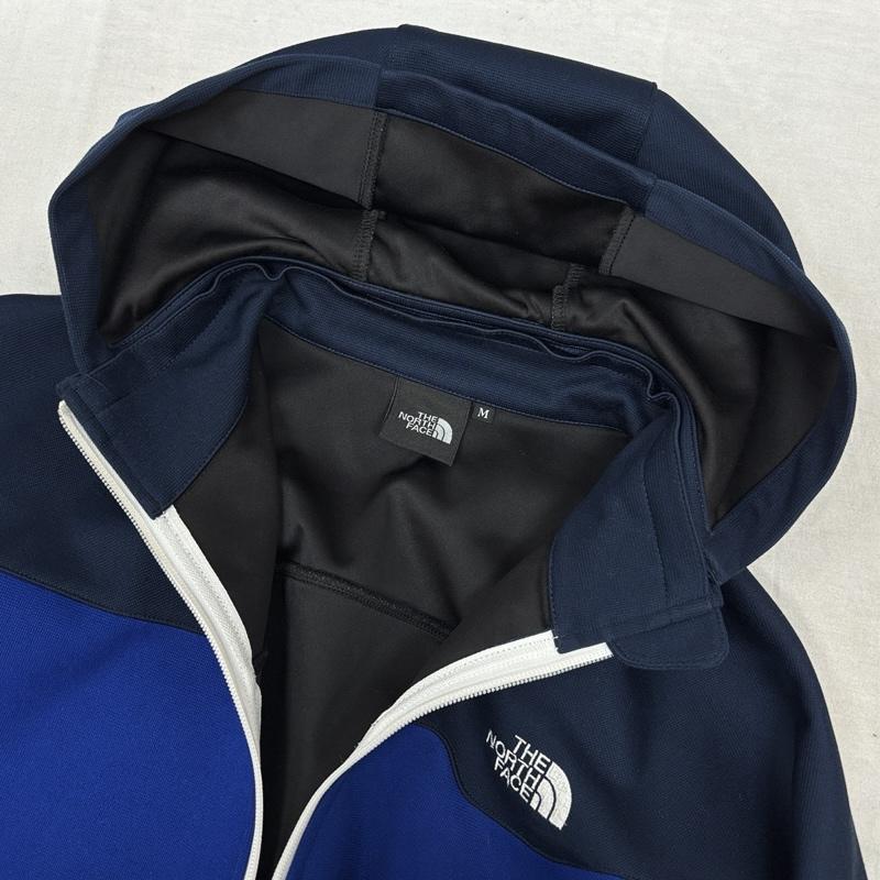 ザノースフェイス THE NORTH FACE ジャケット、上着 ジャンパー、ブルゾン NT61511 Mach 5 JKT マッハ5 ジャージ― ジャケット フード取り外し可 M 青 / ブルー / blue X 紺 / ネイビー / navy メンズ USED 古着 中古 50158163