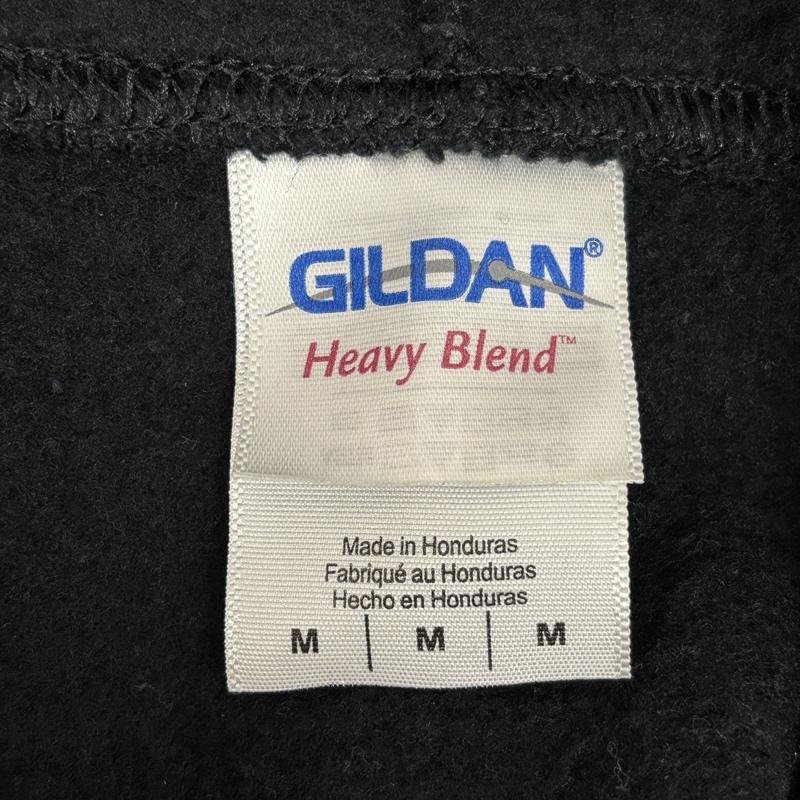 ギルダン GILDAN パーカー 長袖 BAND-MAID バンドメイド Just Bring It ロゴ ジップアップ フーディ スウェット パーカー M 黒 / ブラック / black メンズ USED 古着 中古 50158166