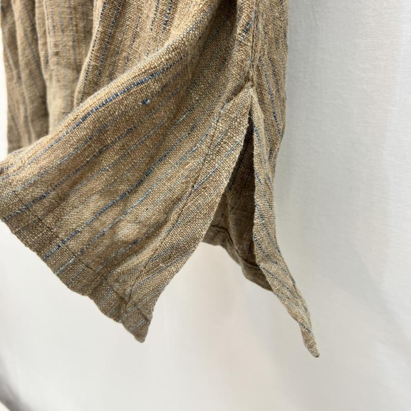 ウサト USAATO ベスト ベスト うさとの服 手織り 天然素材 ノースリブトップス ベスト 茶 / ブラウン / brown レディース USED 古着 中古 50158187