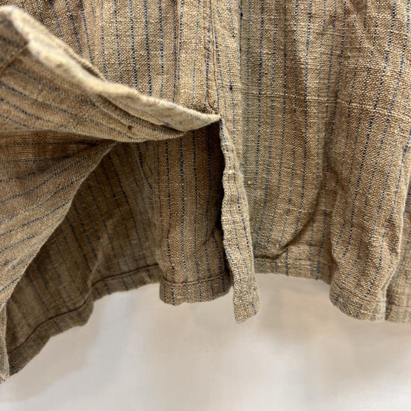 ウサト USAATO ベスト ベスト うさとの服 手織り 天然素材 ノースリブトップス ベスト 茶 / ブラウン / brown レディース USED 古着 中古 50158187