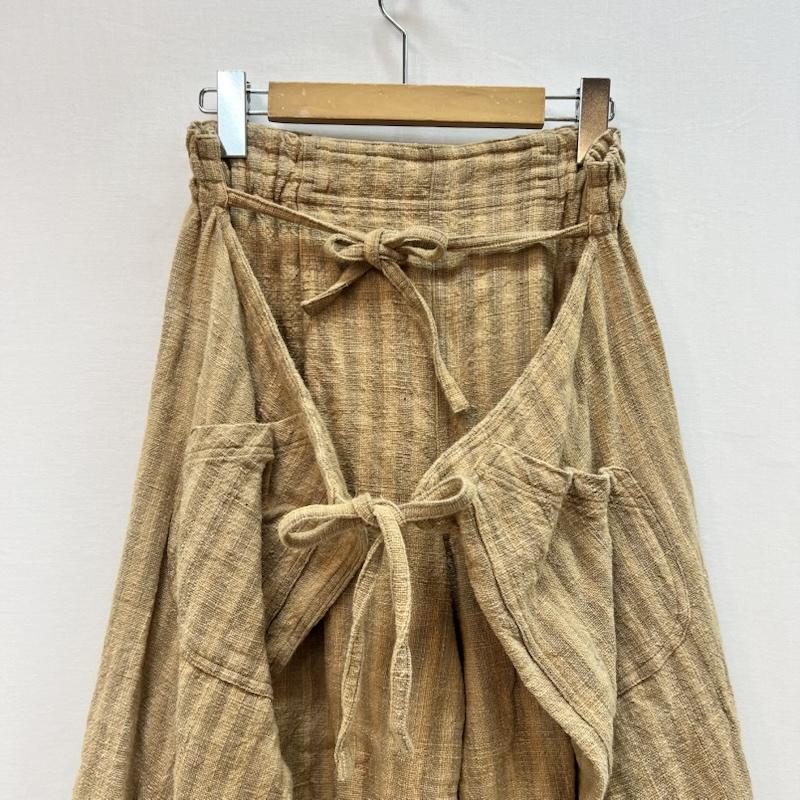 ウサト USAATO ボトムス ボトムス うさとの服 手織り 天然素材 ワイドパンツ イカ レディース USED 古着 中古 50158193