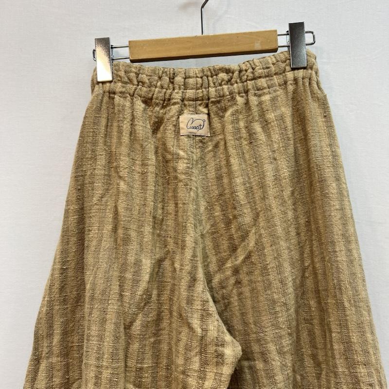 ウサト USAATO ボトムス ボトムス うさとの服 手織り 天然素材 ワイドパンツ イカ レディース USED 古着 中古 50158193
