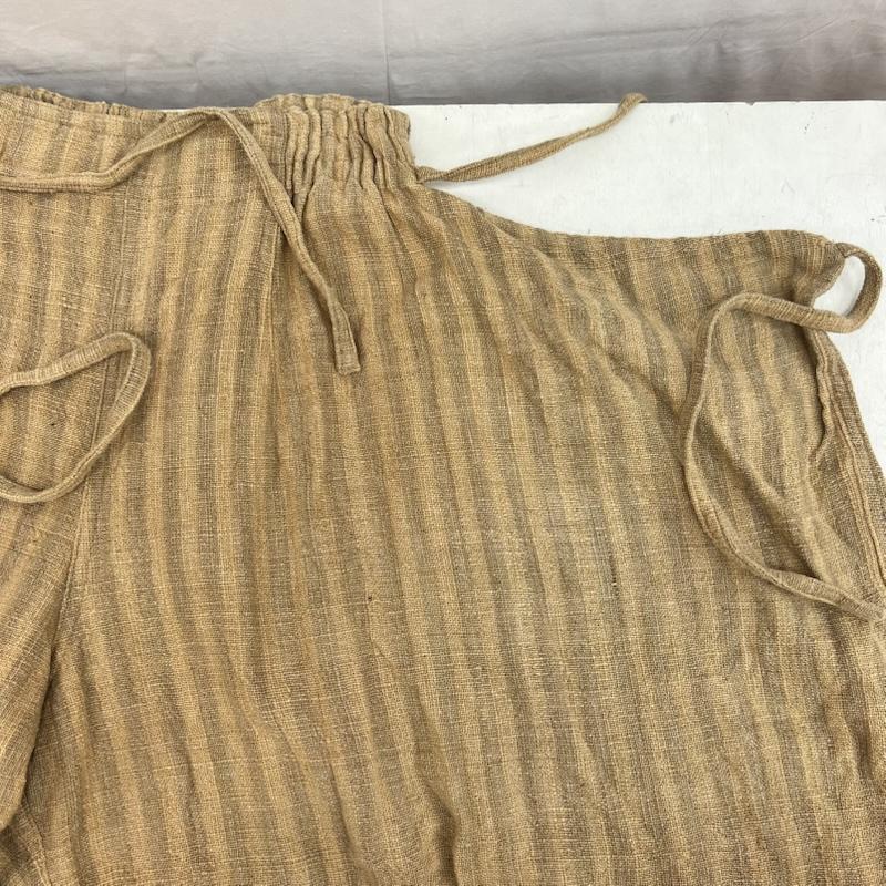ウサト USAATO ボトムス ボトムス うさとの服 手織り 天然素材 ワイドパンツ イカ レディース USED 古着 中古 50158193