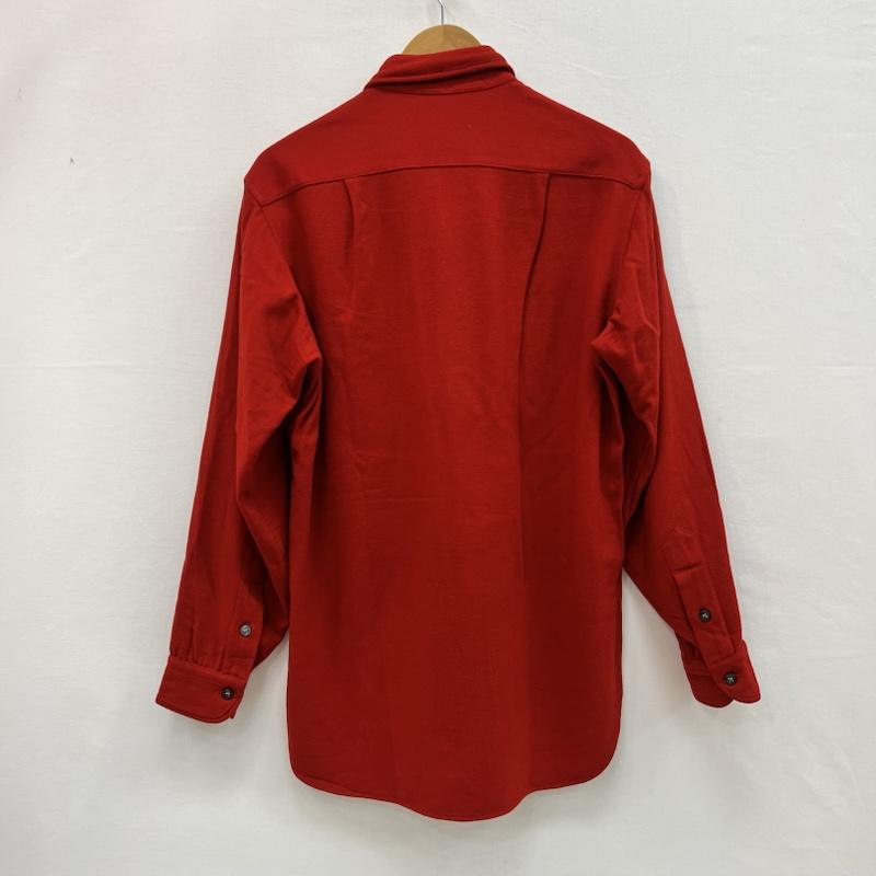 ペンドルトン PENDLETON シャツ、ブラウス 長袖 50s ヴィンテージ ウールシャツ 15 1/2 - 赤 / レッド / red メンズ USED 古着 中古 50158208