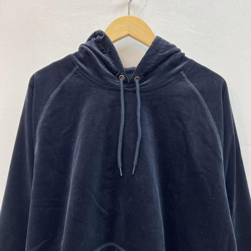 カーハート ダブリューアイピー Carhartt WIP パーカー 長袖 コーデュロイ プルオーバー パーカー M 紺 / ネイビー / navy メンズ USED 古着 中古 50158210