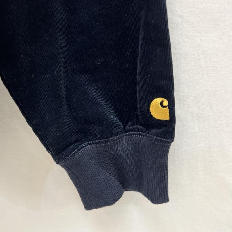 カーハート ダブリューアイピー Carhartt WIP パーカー 長袖 コーデュロイ プルオーバー パーカー M 紺 / ネイビー / navy メンズ USED 古着 中古 50158210