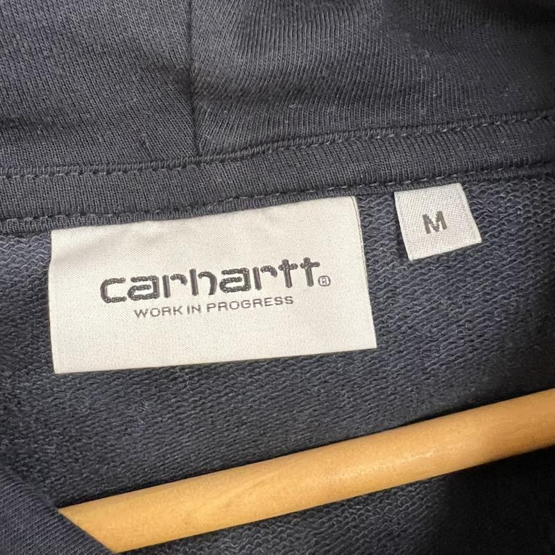 カーハート ダブリューアイピー Carhartt WIP パーカー 長袖 コーデュロイ プルオーバー パーカー M 紺 / ネイビー / navy メンズ USED 古着 中古 50158210