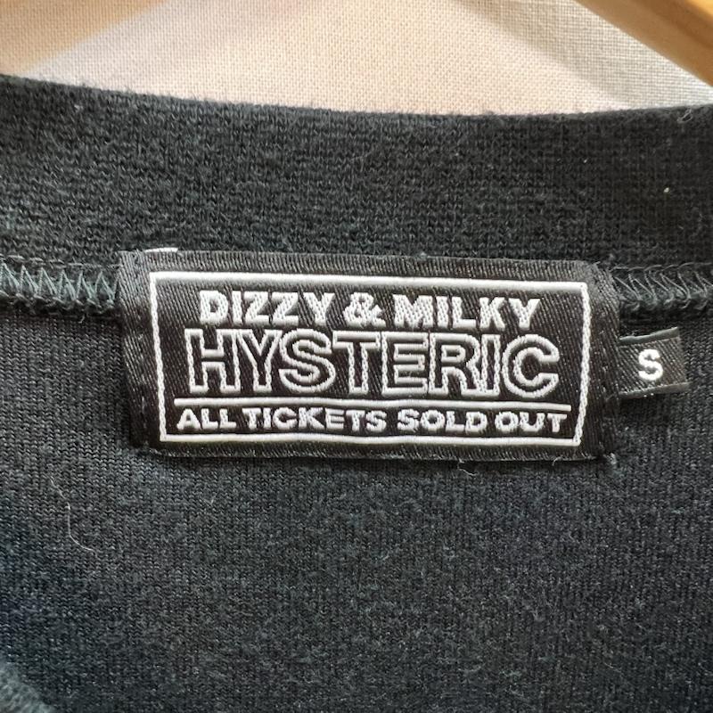 ヒステリックグラマー HYSTERIC GLAMOUR トレーナー 長袖 ガールプリント ベロア 切替 クルーネック スウェット S 黒 / ブラック / black メンズ USED 古着 中古 50158211