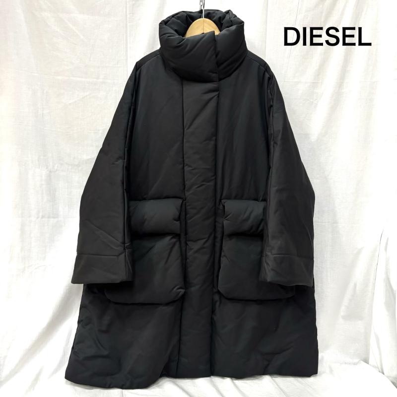 ディーゼル DIESEL ジャケット、上着 ジャンパー、ブルゾン A04816 3M thinsulate パデットロングジャケット black XS XS 無地 黒 / ブラック / black メンズ USED 古着 中古 50158242