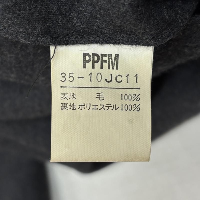 ピーピーエフエム PPFM ジャケット、上着 ジャンパー、ブルゾン ウール プルオーバー フード ジャケット パーカー 中綿 FREE メンズ USED 古着 中古 50158253