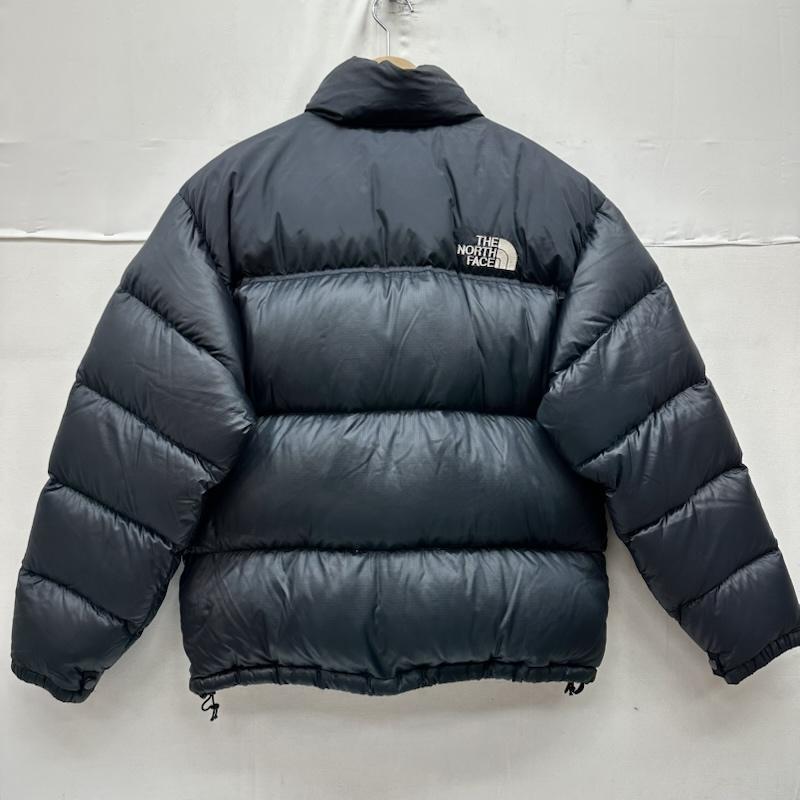 ザノースフェイス THE NORTH FACE ジャケット、上着 ダウンジャケット ヌプシ ダウン ジャケット 700フィル フルジップ L 黒 / ブラック / black メンズ USED 古着 中古 50158262