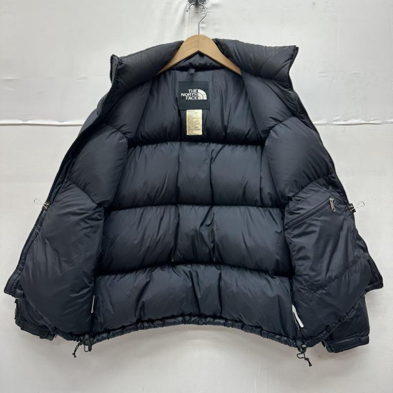 ザノースフェイス THE NORTH FACE ジャケット、上着 ダウンジャケット ヌプシ ダウン ジャケット 700フィル フルジップ L 黒 / ブラック / black メンズ USED 古着 中古 50158262