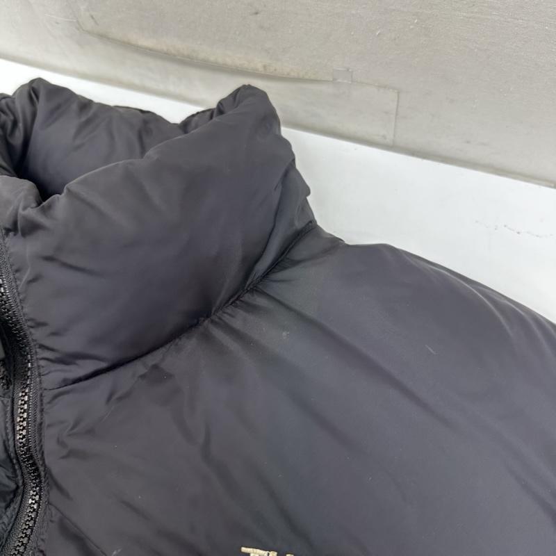 ザノースフェイス THE NORTH FACE ジャケット、上着 ダウンジャケット ヌプシ ダウン ジャケット 700フィル フルジップ L 黒 / ブラック / black メンズ USED 古着 中古 50158262