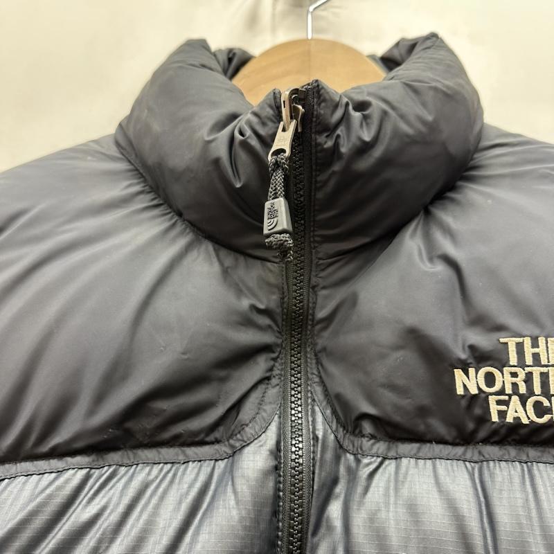 ザノースフェイス THE NORTH FACE ジャケット、上着 ダウンジャケット ヌプシ ダウン ジャケット 700フィル フルジップ L 黒 / ブラック / black メンズ USED 古着 中古 50158262