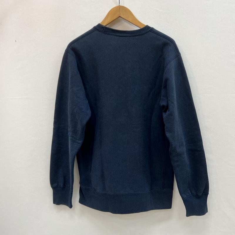 シュプリーム Supreme トレーナー 長袖 15AW アーチロゴ クルーネック スウェット ワングラム M 紺 / ネイビー / navy メンズ USED 古着 中古 50158268