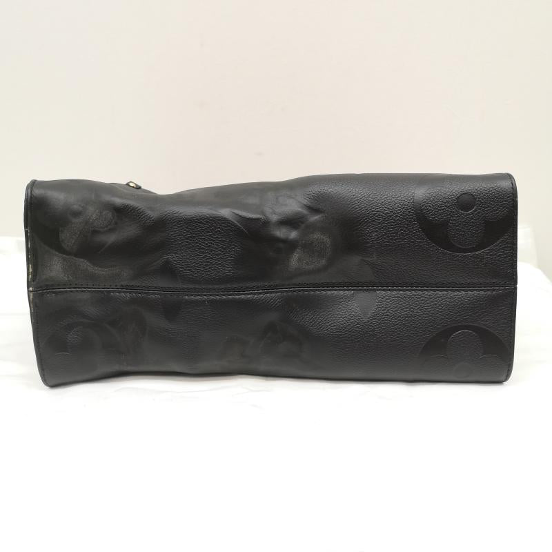 ルイヴィトン LOUIS VUITTON トートバッグ トートバッグ オンザゴー MM トート ハンドバッグ モノグラム アンプラント レザー M45595 黒 / ブラック / black レディース USED 古着 中古 50158272