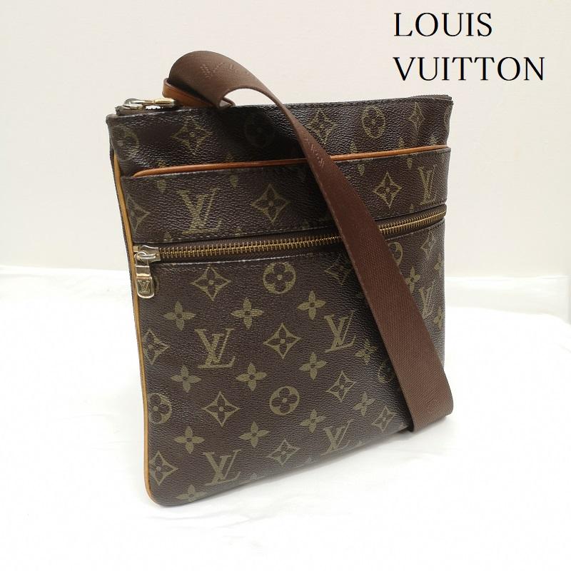 ルイヴィトン LOUIS VUITTON ショルダーバッグ ショルダーバッグ M40524 ポシェット ヴァルミー モノグラム ショルダーバッグ - 茶 / ブラウン / brown メンズ USED 古着 中古 50158273