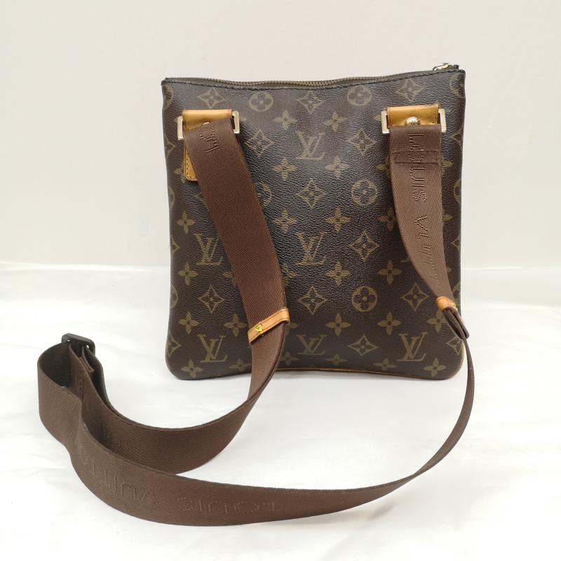 ルイヴィトン LOUIS VUITTON ショルダーバッグ ショルダーバッグ M40524 ポシェット ヴァルミー モノグラム ショルダーバッグ - 茶 / ブラウン / brown メンズ USED 古着 中古 50158273