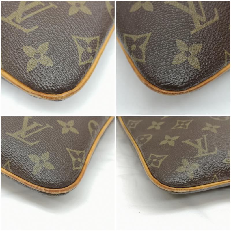 ルイヴィトン LOUIS VUITTON ショルダーバッグ ショルダーバッグ M40524 ポシェット ヴァルミー モノグラム ショルダーバッグ - 茶 / ブラウン / brown メンズ USED 古着 中古 50158273