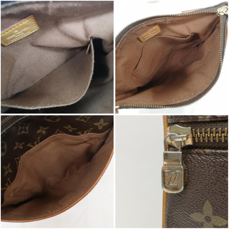 ルイヴィトン LOUIS VUITTON ショルダーバッグ ショルダーバッグ M40524 ポシェット ヴァルミー モノグラム ショルダーバッグ - 茶 / ブラウン / brown メンズ USED 古着 中古 50158273