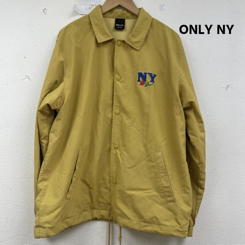オンリーニューヨーク ONLY NY ジャケット、上着 ジャンパー、ブルゾン Florist Coaches Jacket ナイロン コーチ ジャケット L 黄 / イエロー / yellow メンズ USED 古着 中古 50158281