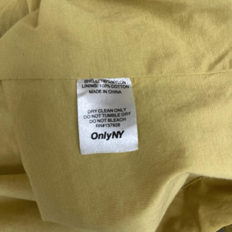 オンリーニューヨーク ONLY NY ジャケット、上着 ジャンパー、ブルゾン Florist Coaches Jacket ナイロン コーチ ジャケット L 黄 / イエロー / yellow メンズ USED 古着 中古 50158281