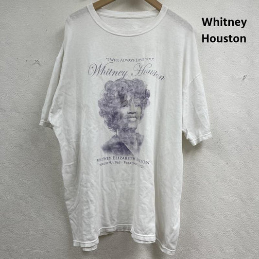 古着 USED Tシャツ 半袖 Whitney Houston プリント I Will Always Love You Tシャツ 白 / ホワイト / white メンズ USED 古着 中古 50158283