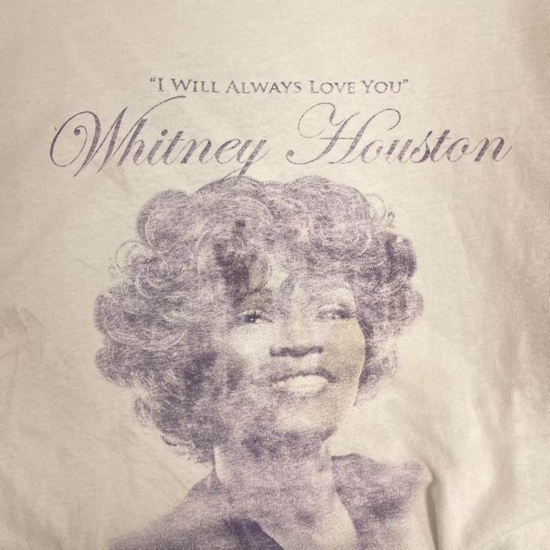 古着 USED Tシャツ 半袖 Whitney Houston プリント I Will Always Love You Tシャツ 白 / ホワイト / white メンズ USED 古着 中古 50158283