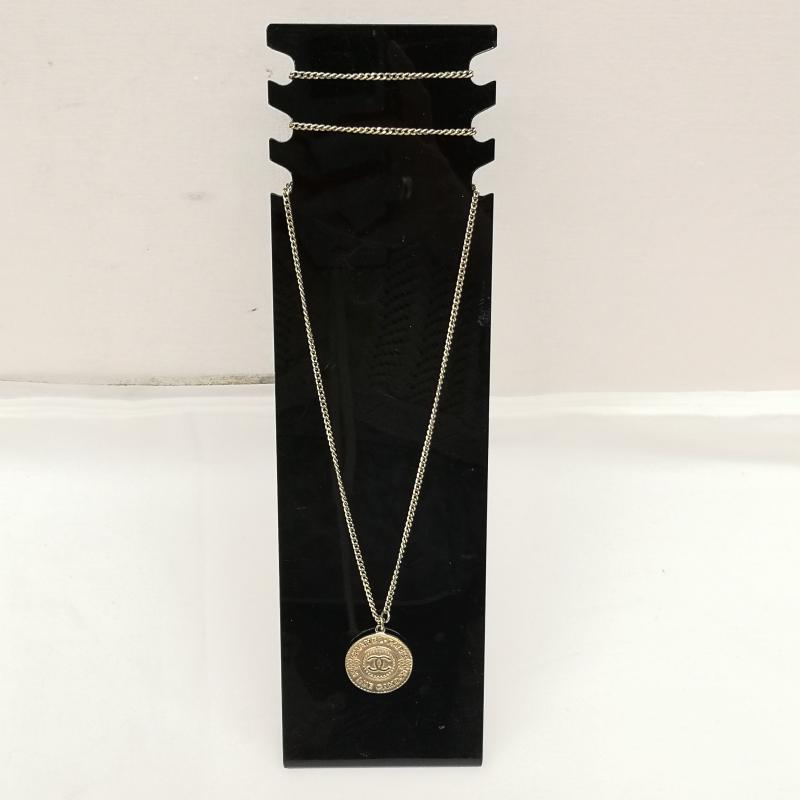 シャネル CHANEL アクセサリー ネックレス、ペンダント ココマーク コインネックレス A16 V - 金 / ゴールド / gold color レディース USED 古着 中古 50158294