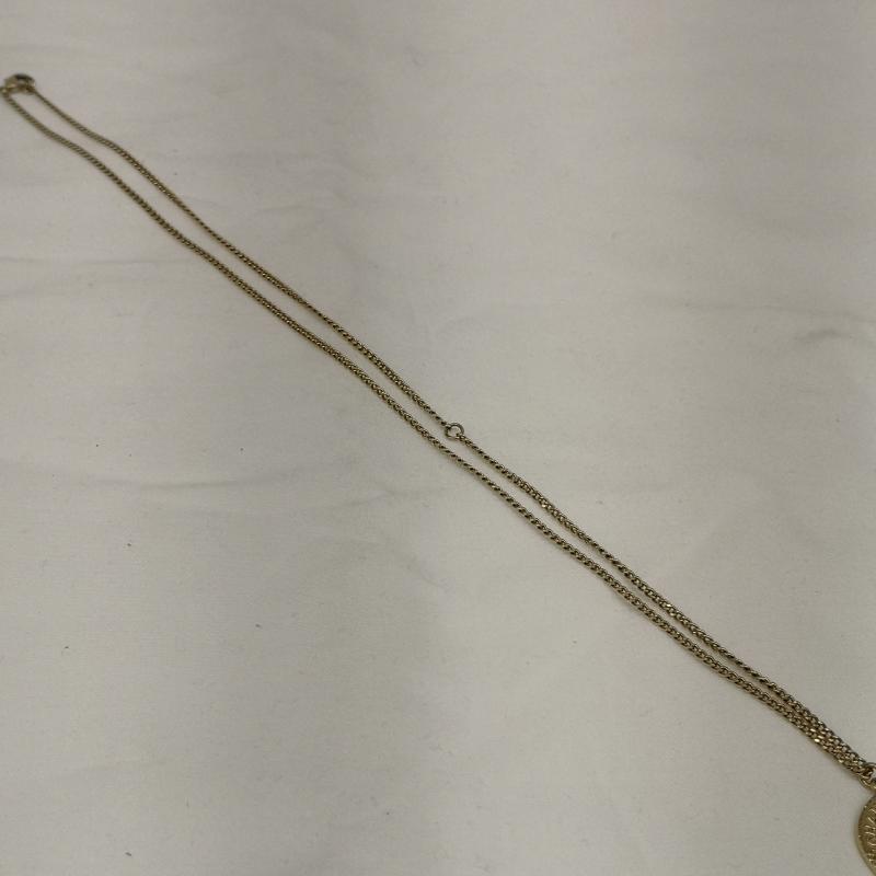 シャネル CHANEL アクセサリー ネックレス、ペンダント ココマーク コインネックレス A16 V - 金 / ゴールド / gold color レディース USED 古着 中古 50158294
