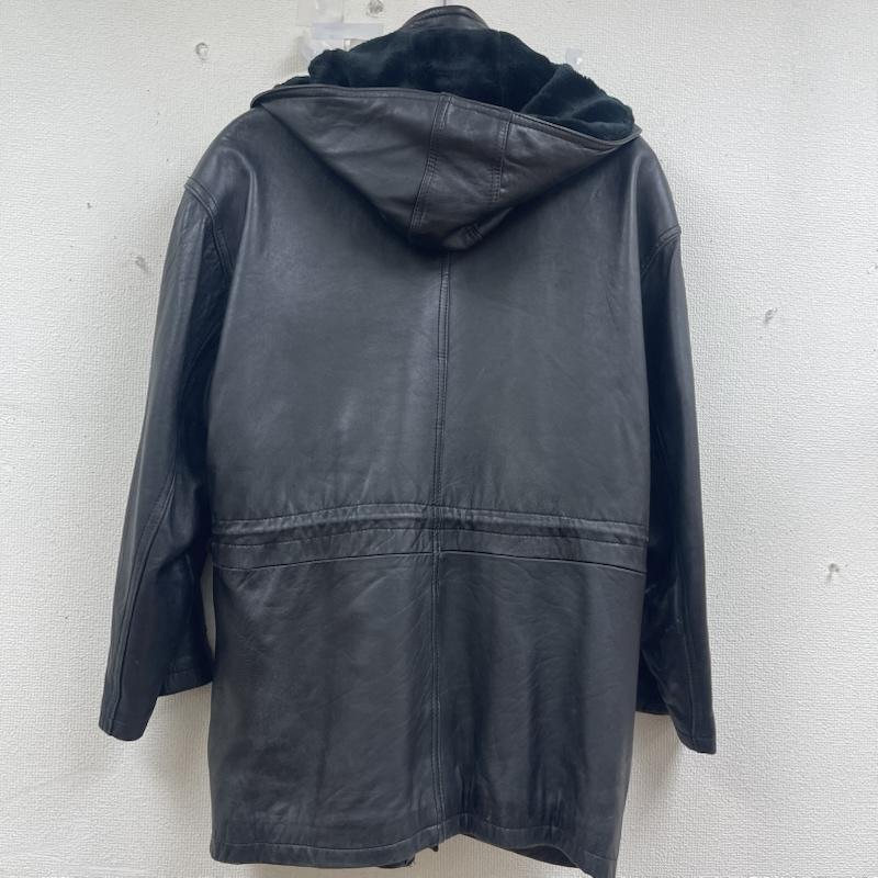 古着 USED ジャケット、上着 レザージャケット HARAJUKU MOTHER 羊革 フード レザー ジャケット L 黒 / ブラック / black メンズ USED 古着 中古 50158310