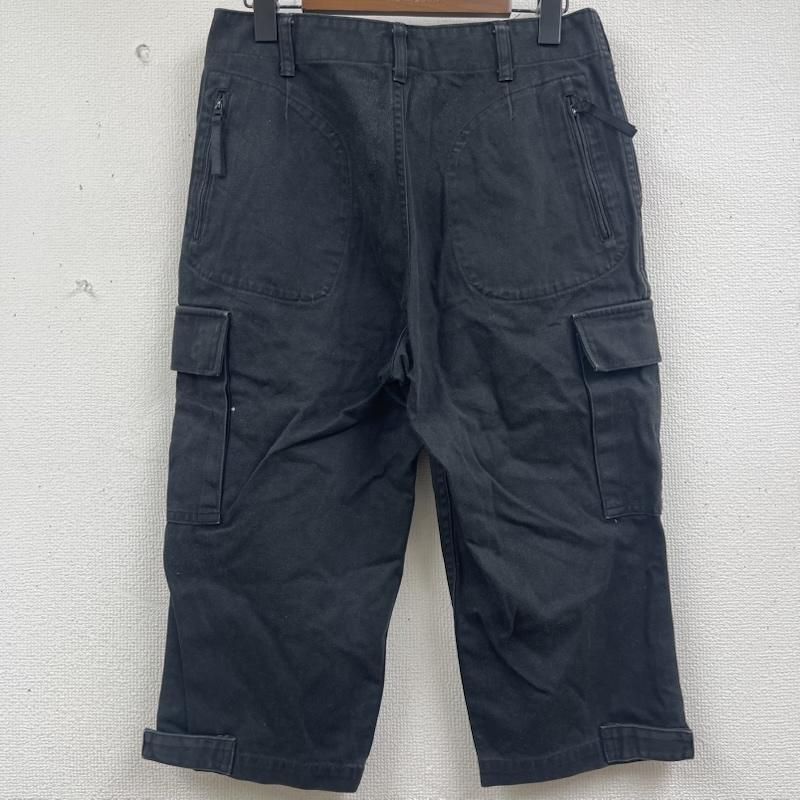 グッドイナフ GOODENOUGH パンツ ワークパンツ、ペインターパンツ 90s 00s クロップド丈 カーゴ ポケット ワーク パンツ S 黒 / ブラック / black メンズ USED 古着 中古 50158314