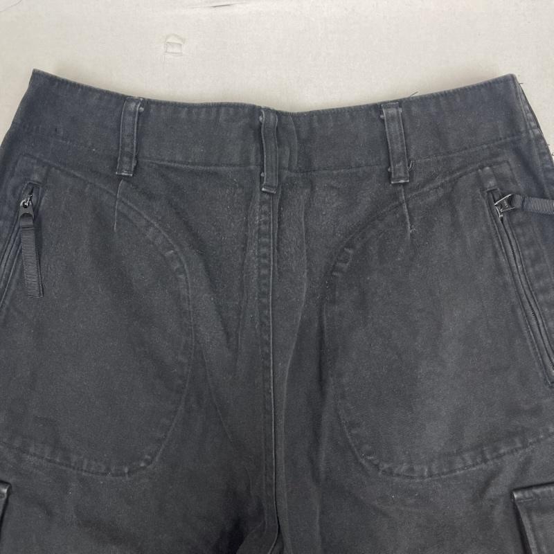 グッドイナフ GOODENOUGH パンツ ワークパンツ、ペインターパンツ 90s 00s クロップド丈 カーゴ ポケット ワーク パンツ S 黒 / ブラック / black メンズ USED 古着 中古 50158314