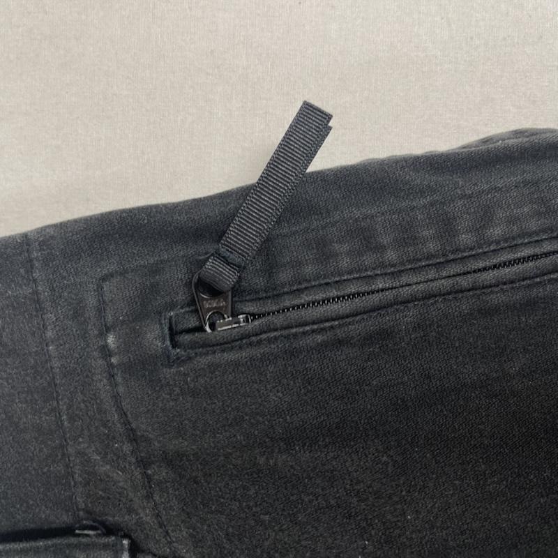 グッドイナフ GOODENOUGH パンツ ワークパンツ、ペインターパンツ 90s 00s クロップド丈 カーゴ ポケット ワーク パンツ S 黒 / ブラック / black メンズ USED 古着 中古 50158314
