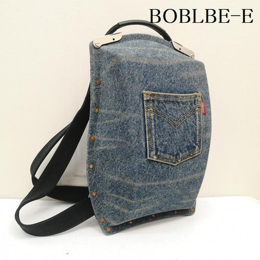 ボブルビー BOBLBE-E リュックサック、デイパック リュックサック、デイバッグ デニム リュック - インディゴ / インディゴ / Indigo メンズ USED 古着 中古 50158318
