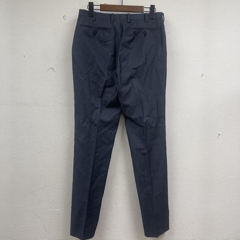 バーバリー BURBERRY パンツ スラックス BLACK LABEL 羊毛 スーツ パンツ スラックス d1h26-463-24 48 紺 / ネイビー / navy メンズ USED 古着 中古 50158322